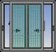 Double lifting sliding sash with fly-screen
