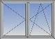 Double tilt and turn window